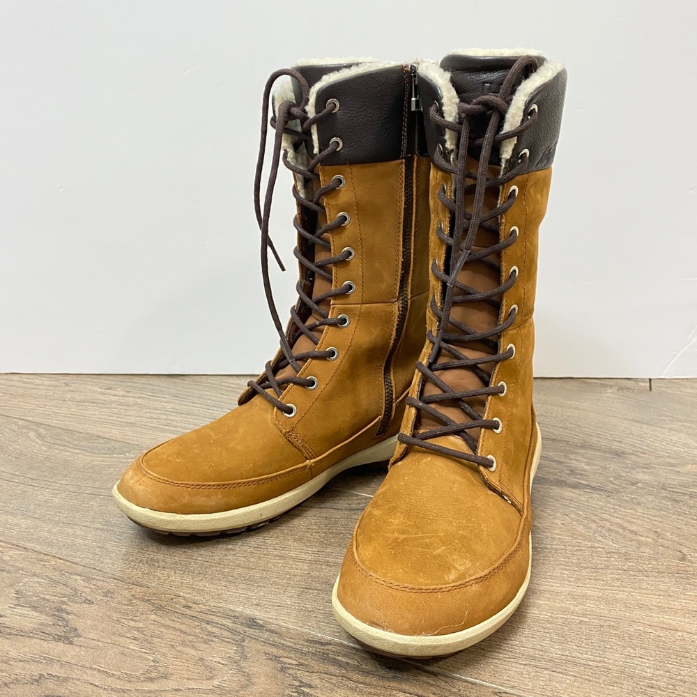 Helly Hanson Waterproof Leather Boots Size 6 - Picture 2 of 8
